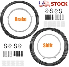 Universal Bike Bicycle Shift Derailleur Cable & Brake Cable Housing Replacement