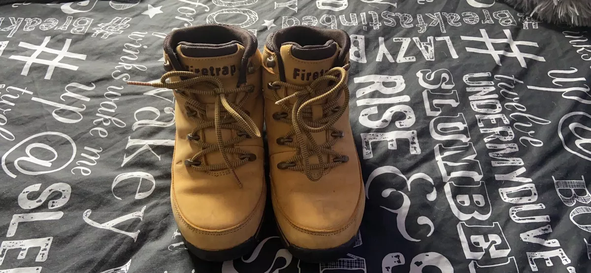 Firetrap Rhino Boots size 4 Honey Brown