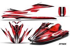Jet Ski Graphics Decal Stickers For Sea Doo GTI Sitdown 06-10 ATTACK R