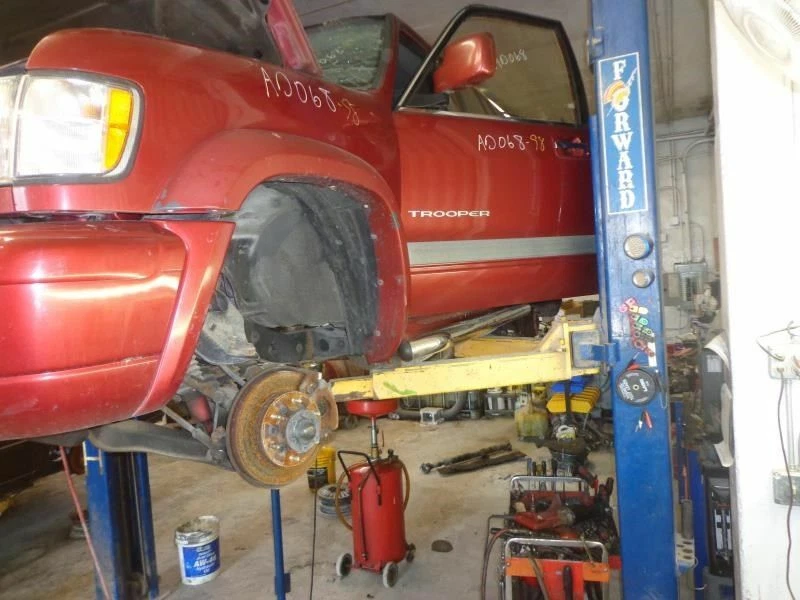 AC Compressor Thru 2/98 Fits 98 ISUZU TROOPER 443431 Foto 3 de 4