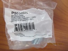 DONNER P5030BN DOUBLE ROBE HOOK POLISHED CHROME