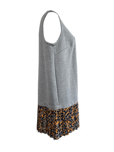 Marina Rinaldi Women's Grey Dicituria Embellished Front Jersey Dress Size 18W/27 - Picture 2 of 3