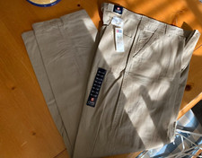 BRAND NEW NWT RALPH LAUREN CHAPS CRL DRESS PANTS SLACKS TAN MENS 36x34 OG $59.00
