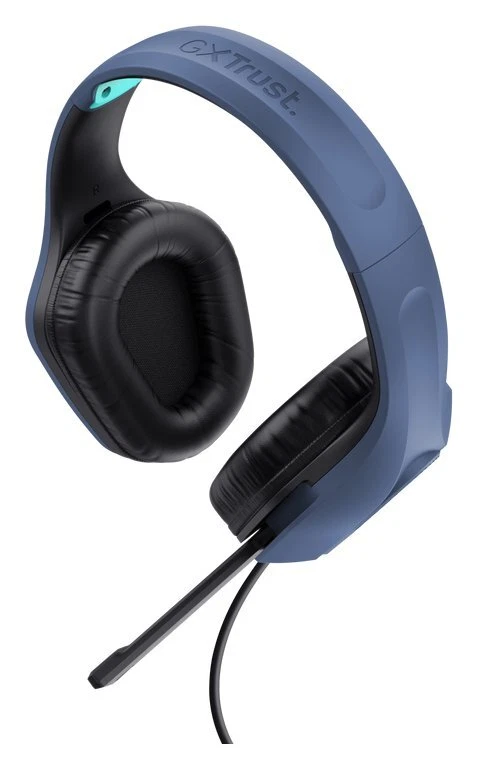 Trust Cuffie gaming GXT 415B Zirox Blue 24991 - Immagine 2 di 4