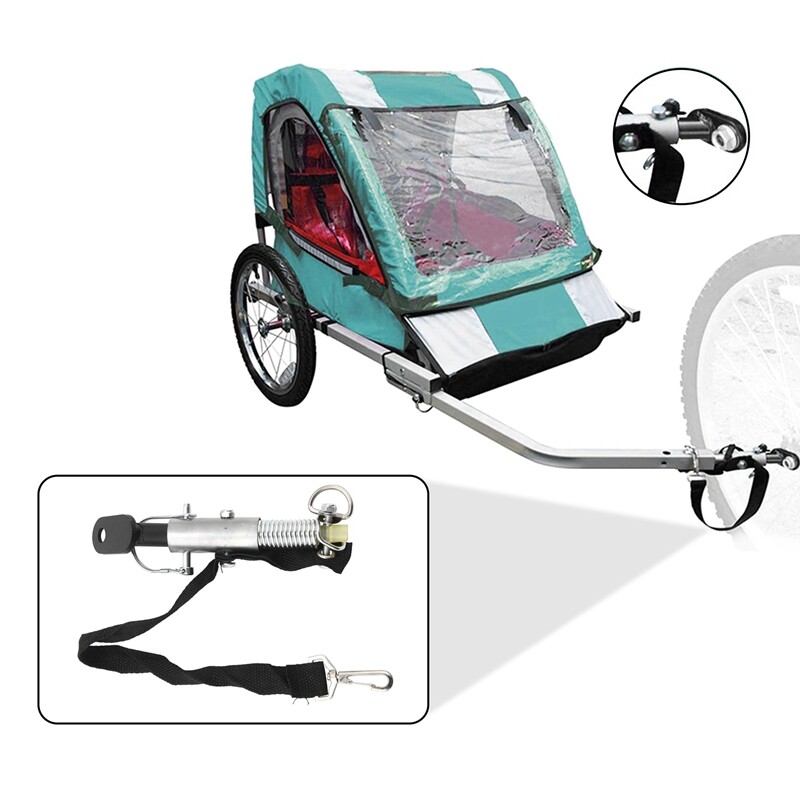 2X(1 Set Bike Trailer Hitch Universal Bike Trailer Baby/Pet Hitch