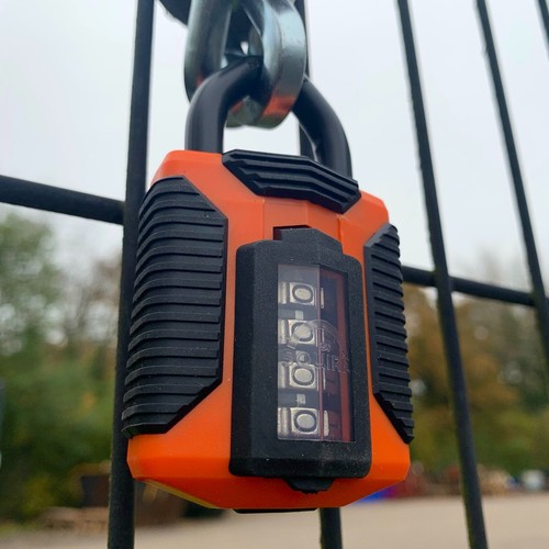 Squire All Weather Combination Padlock CP50/ATLO 4-Wheel 50mm - Picture 6 of 7