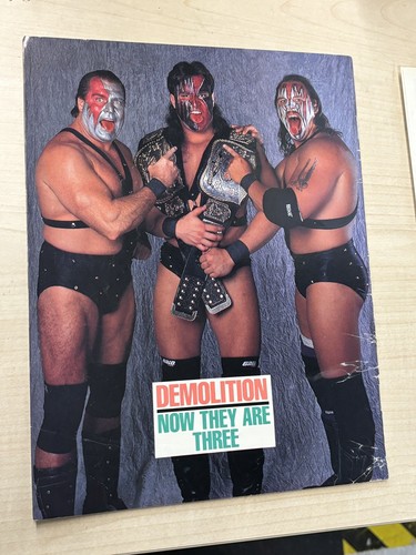 WWF Wrestling 1990 Magazine Event Program Hulk Hogan With Cow Palace Match Card - Picture 6 of 24