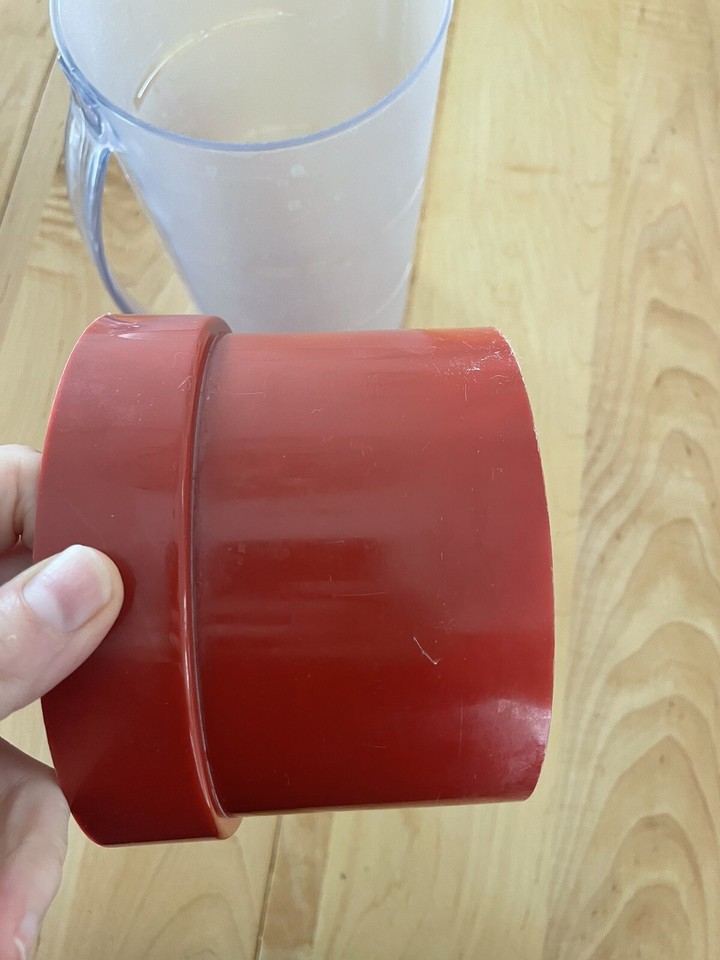 Mr Coffee Iced Tea TM2 Replacement Pitcher Brew Basket and Lids Red eBay