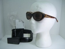 NEW CASE DSQUARED2 Women CatEye DQ0018 Gold B...