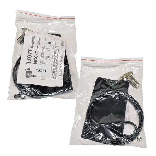 Dell Noble Locks Resettable Combination Wedge Lock TZ07T !! Neu, OVP !!