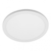 Litecraft Darly Wall or Ceiling Light Circular 24W LED Flush - White Clearance  