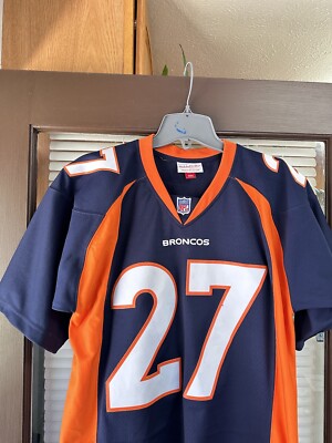 DENVER BRONCOS ATWATER ユニフォーム 27 Authentic Denver Broncos #27 Steve Atwater 1998 MITCHELL