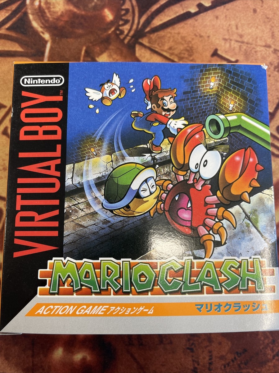 MARIO CLASH Virtual Boy Nintendo Japanese Version | eBay