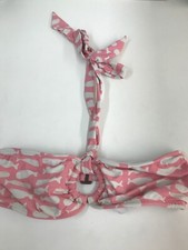 Vineyard Vines Bikini Top Halter Whales Pink S Great Condition