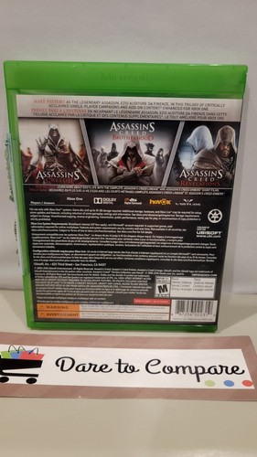 Assassin's Creed: The Ezio Collection (Microsoft Xbox One, 2016) Pre/owned - 第 2/4 張圖片