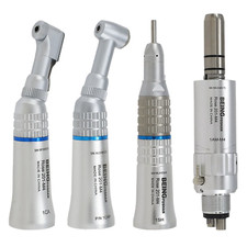 BEING Dental Slow Low Speed Handpiece Contra Angle Straight Air Motor 4 hole NSK