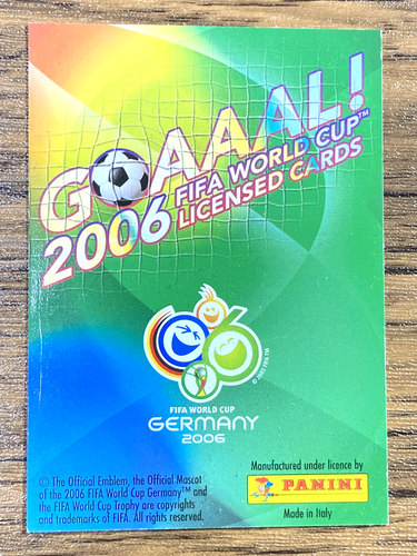 Panini Card GOAAAL! World Cup Germany 2006 #5 Paul Robinson England - Picture 2 of 2