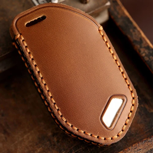 Leather Remote Car Key Fob Cover Case For Kia EV9 Picanto GT Line Sorento 2024 - Bild 8 von 14
