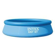 Intex Easy Set Aufstellpool Schwimmbecken Garten Kinder rund blau 305 cm 76 …