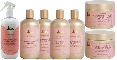 KeraCare Curl Essence Haarprodukte für natürliches Haar mit jamaikanischem Rizinusöl