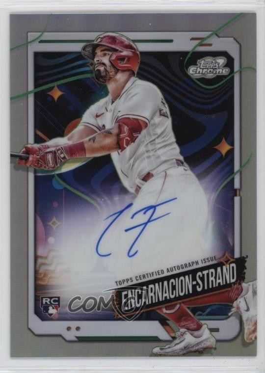 2024 Topps Cosmic Chrome Christian Encarnacion-Strand Rookie Auto RC 0zu6
