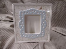 Lenox Porcelain Butterfly Meadow Porcelain Picture Frame Honeybee Ladybug