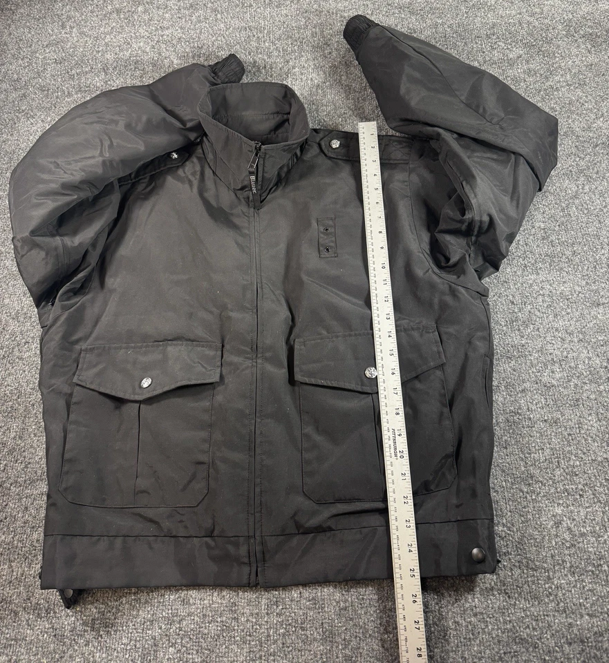 Blauer Men's B.Dry 3-Season Jacket Men's Size Large Black Bomber Jacket coat - Image 2 of 4