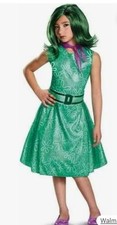 Disguise Inside Out Disgust Child Costume Large 10-12 NWT Z 
