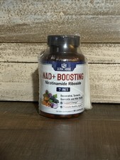 NAD Boosting 7 in 1 Supplement Nicotinamide Riboside Support Energy 90 Caps
