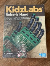 4M KidzLabs Robotic Hand Science Kit STEM DIY New Sealed Multicolor 8 New