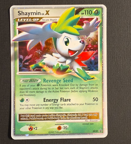 Shaymin LV.X DP39 Diamond and Pearl Holo