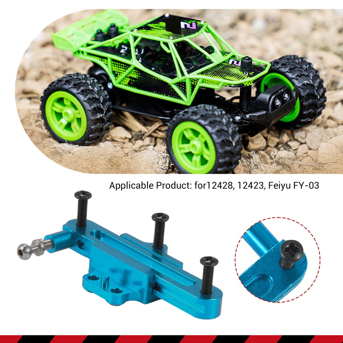 専用出品　パーツ３個 for 12428 12423 FY-03 RC Upgrade Metal Parts 12428-0010