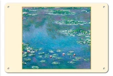 Water Lilies - From an Original Color Painting by Claude Monet 1906
