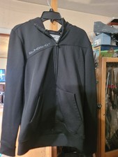 Slingshot zipper hoodie, size small, design and developed in USA, made in china