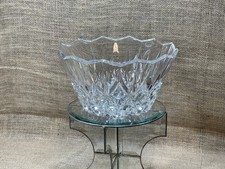 JD Durand Cathedral Pattern Cristal d'Arques Hand-Cut Bowl 9.25" / FRANCE