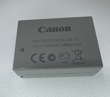 Canon OEM Battery Pack NB-7L for PowerShot G10, G11, G12, SX30 IS