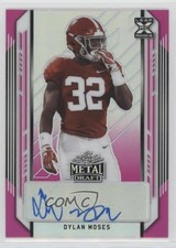 2021 Leaf Metal Draft Pink Rainbow 3/20 Dylan Moses #BA-DM1 Auto nd3