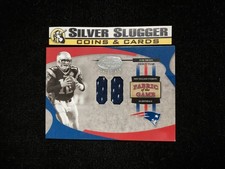 2005 Tom Brady Leaf Certified Materials Fabric of the Game Used Patch /100