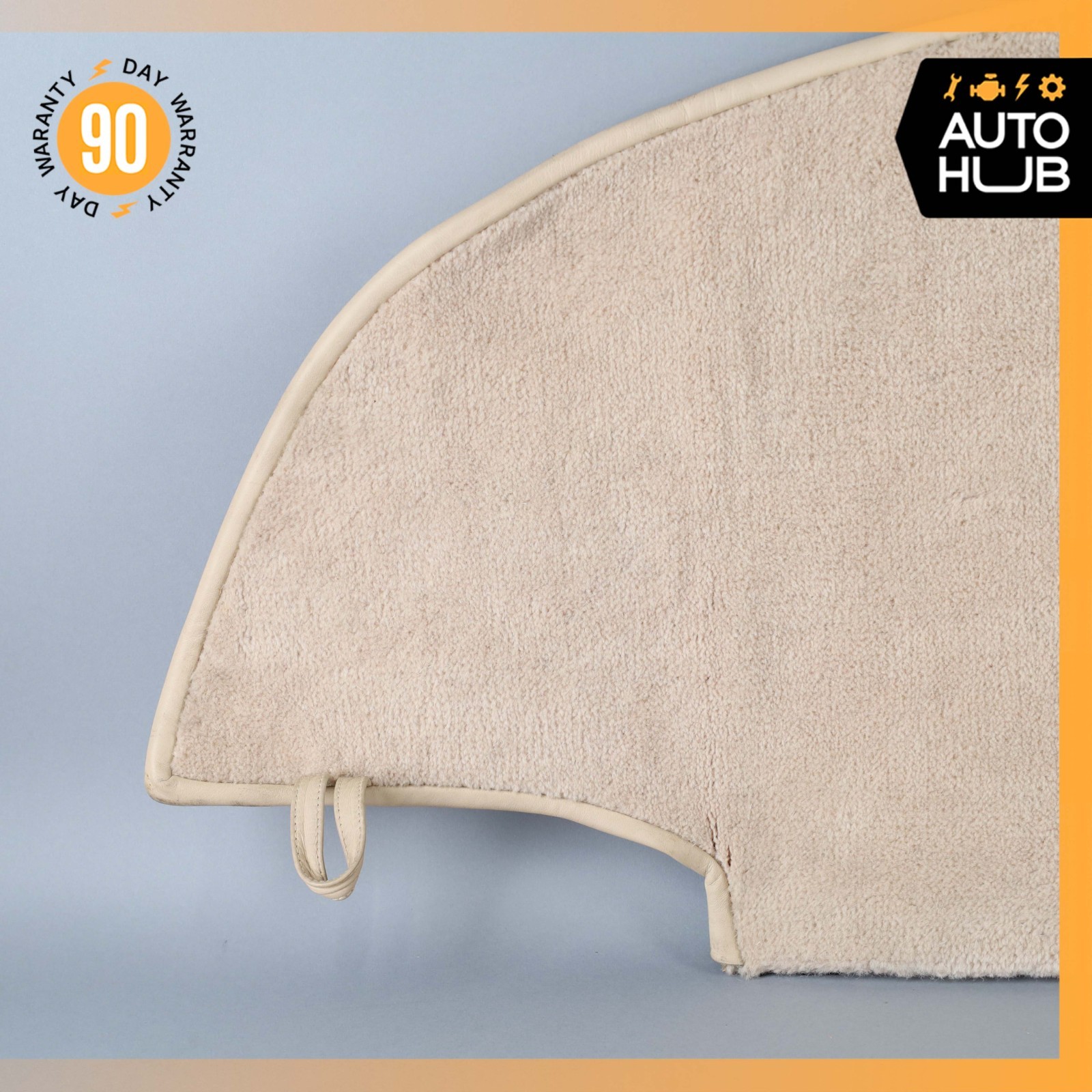 99-02 Rolls Royce Silver Seraph Rear Left Side Trunk Boot Mat Carpet Cover OEM