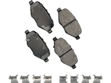 Rear Brake Pad Set For 2014-2018 Ford Special Service Police Sedan RS364PW