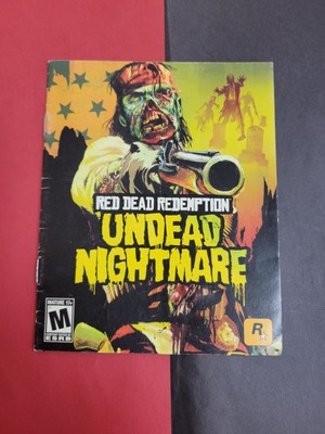 Red Dead Redemption Undead Nightmare Manual Instruction Booklet ONLY!!! PS3