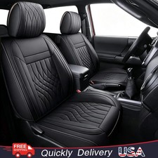 For Toyota Tacoma 2013-2023 Complete Set Of Waterproof Front Rear Seat Covers-us