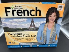 Instant Immersion French Language Learning Software NEW