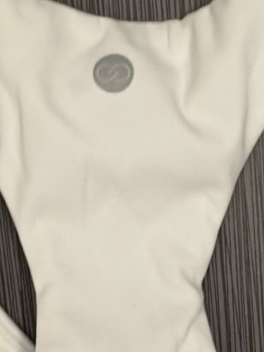 Calia Womens Energize Exercise Dress White Sleeveless Solid WAX15035 Medium - Picture 4 of 6