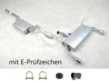 Auspuff Set Neu für Ford Kuga 2 + Van 1.5 1.6 EcoBoost + 4x4 Mitteltopf Endtopf 