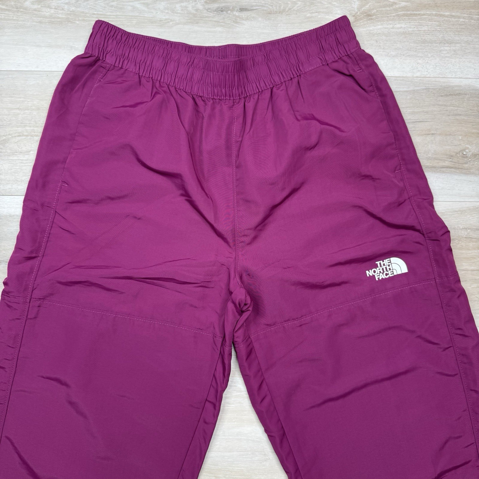 The North Face Nylon Easy Windbreaker Pants -Boysenberry- Women's Size Large thumbnail 2