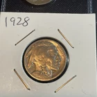 3 FULL DATE Buffalo Nickels 1928,1934D&1937