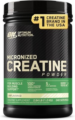 Optimum Nutrition Micronized Creatine Monohydrate Powder   1200g Creatine Powder