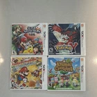 Nintendo 3DS Game Cases: Smash Bros, Pokémon Y, Animal Crossing, Paper Mario