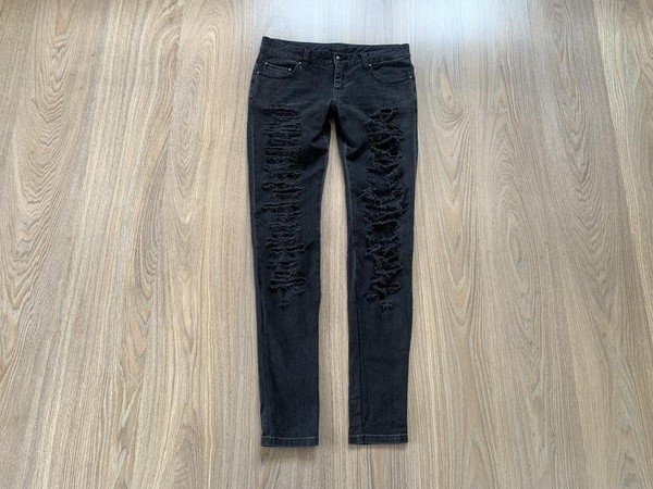 Women John Richmond Jeans Grey Denim 28